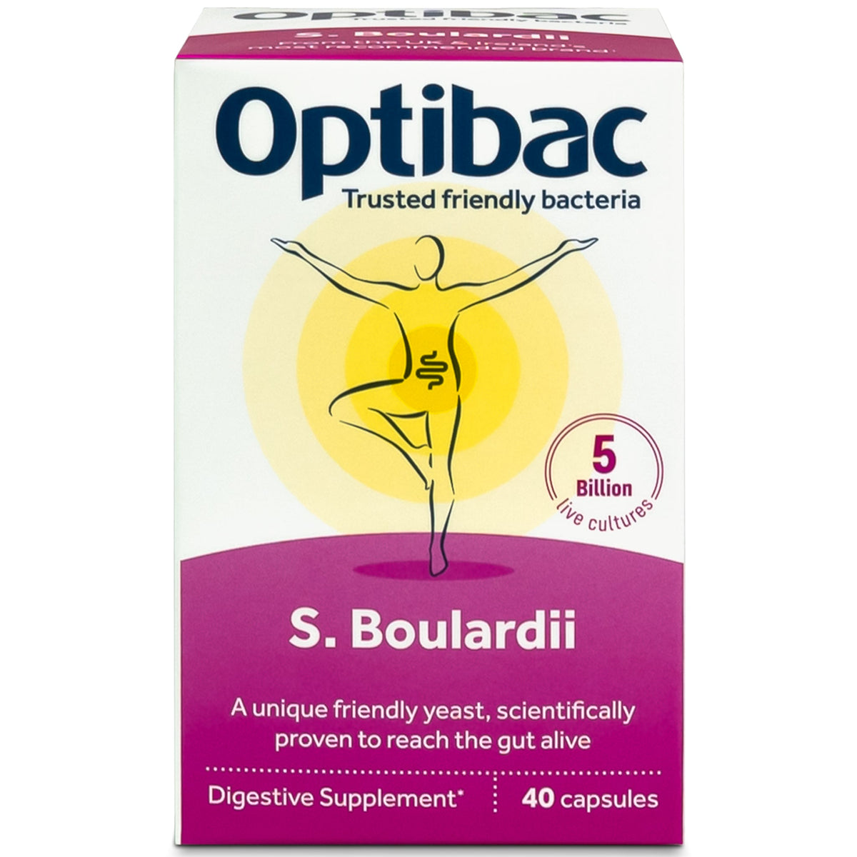 Optibac - Saccharomyces Boulardii (30 caps) pack front