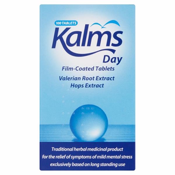 Kalms - Kalms Day (100 tabs) pack front