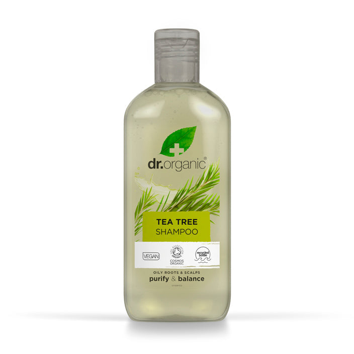 Dr Organic — Tea Tree Shampoo (265ml)
