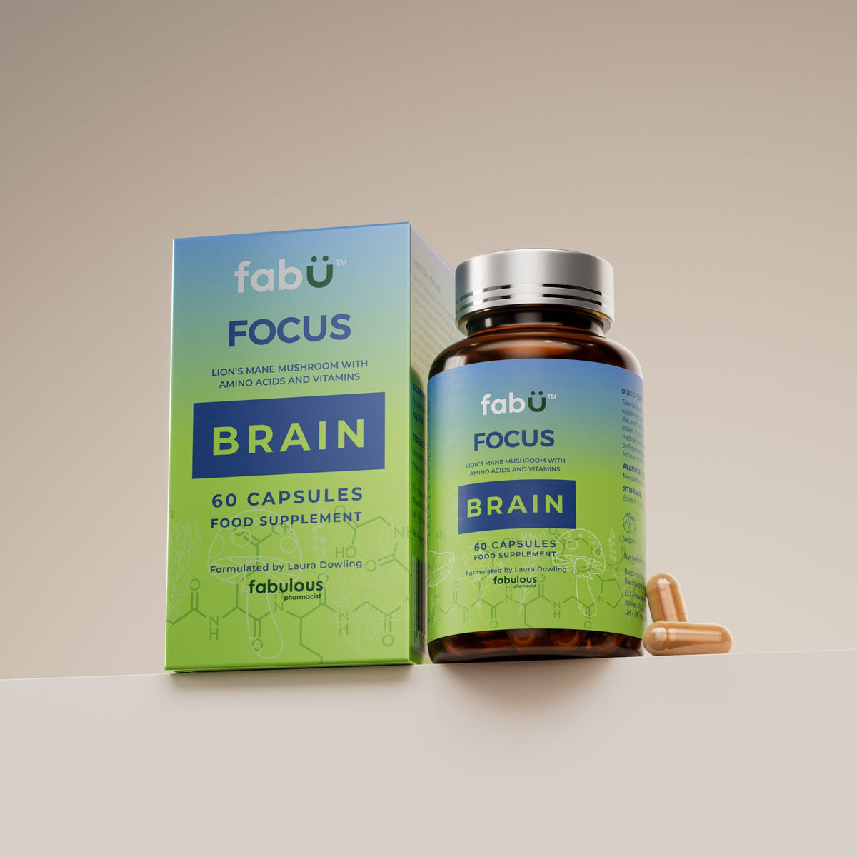 fabu FOCUS Brain (60 caps) pack