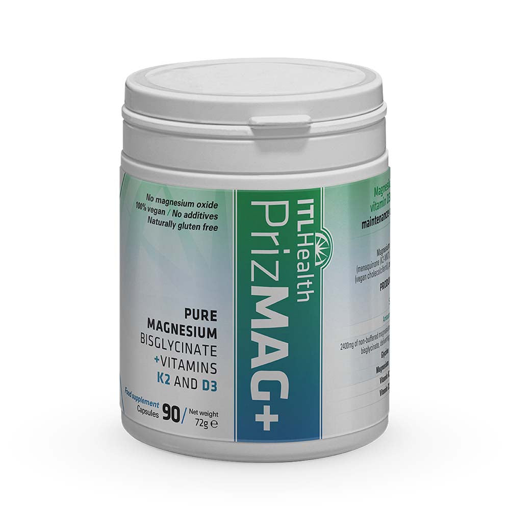 ITL Health - PrizMAG Magnesium Bisglycinate PLUS (90 caps) pack front