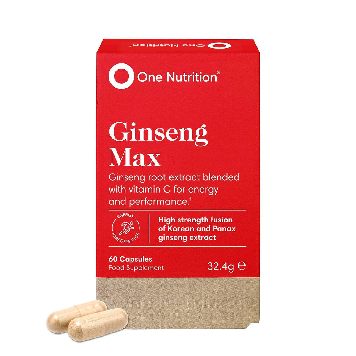 One Nutrition Ginseng Max (60 Capsules)