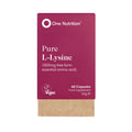 One Nutrition Pure L-Lysine (60 Capsules)