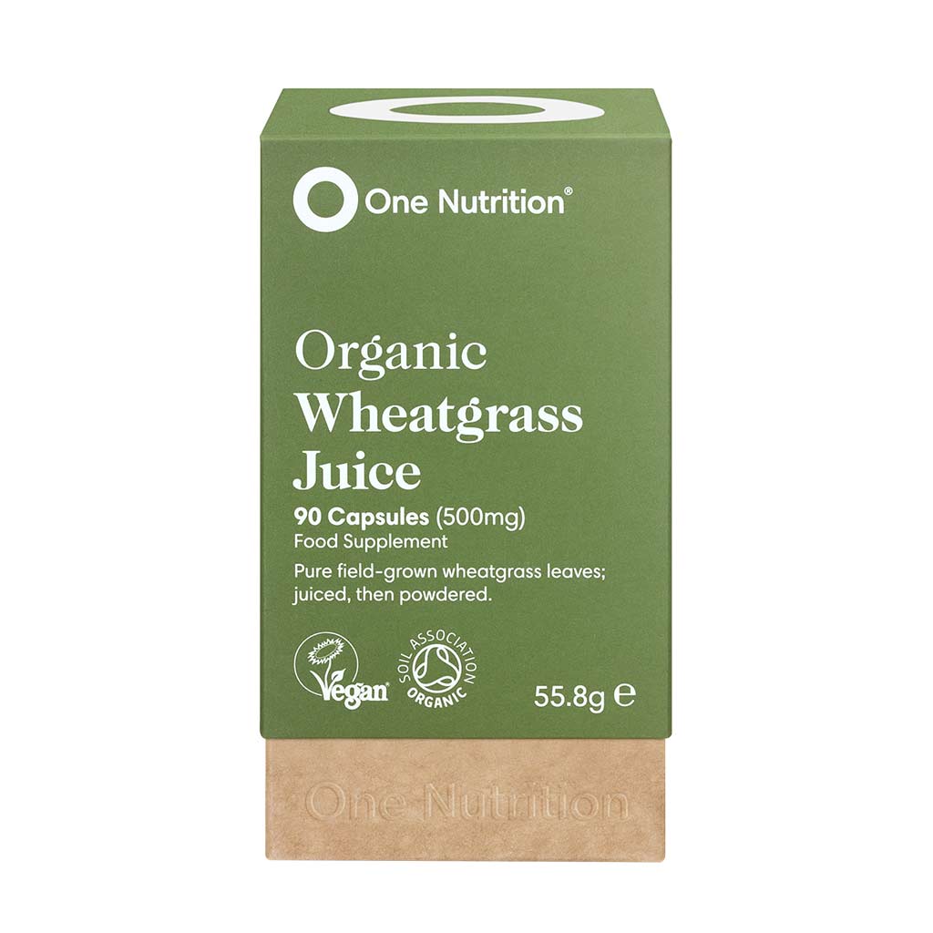 One Nutrition Organic Wheatgrass (90 Capsules)
