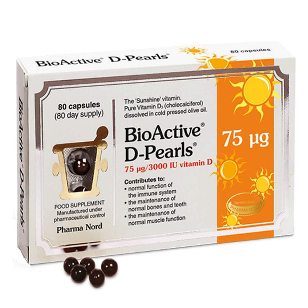 Pharma Nord - D-Pearls 75ug pack front