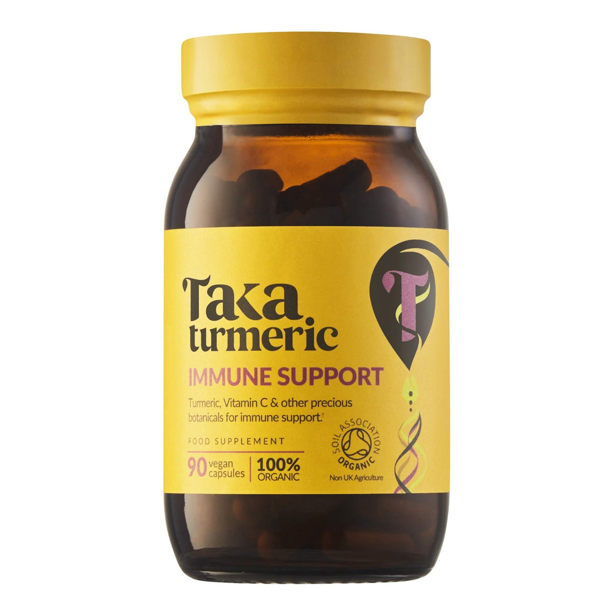 Taka Turmeric Organic Immune Support (90 Capsules)