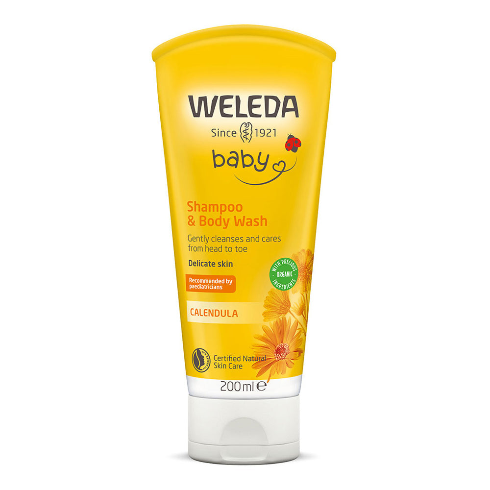 Weleda - Calendula Baby Shampoo & Body Wash (200ml) pack front