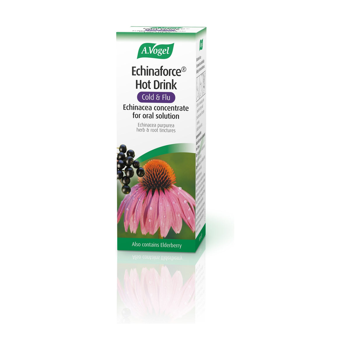 A.Vogel - Echinaforce Cold & Flu Hot Drink (100ml) pack front
