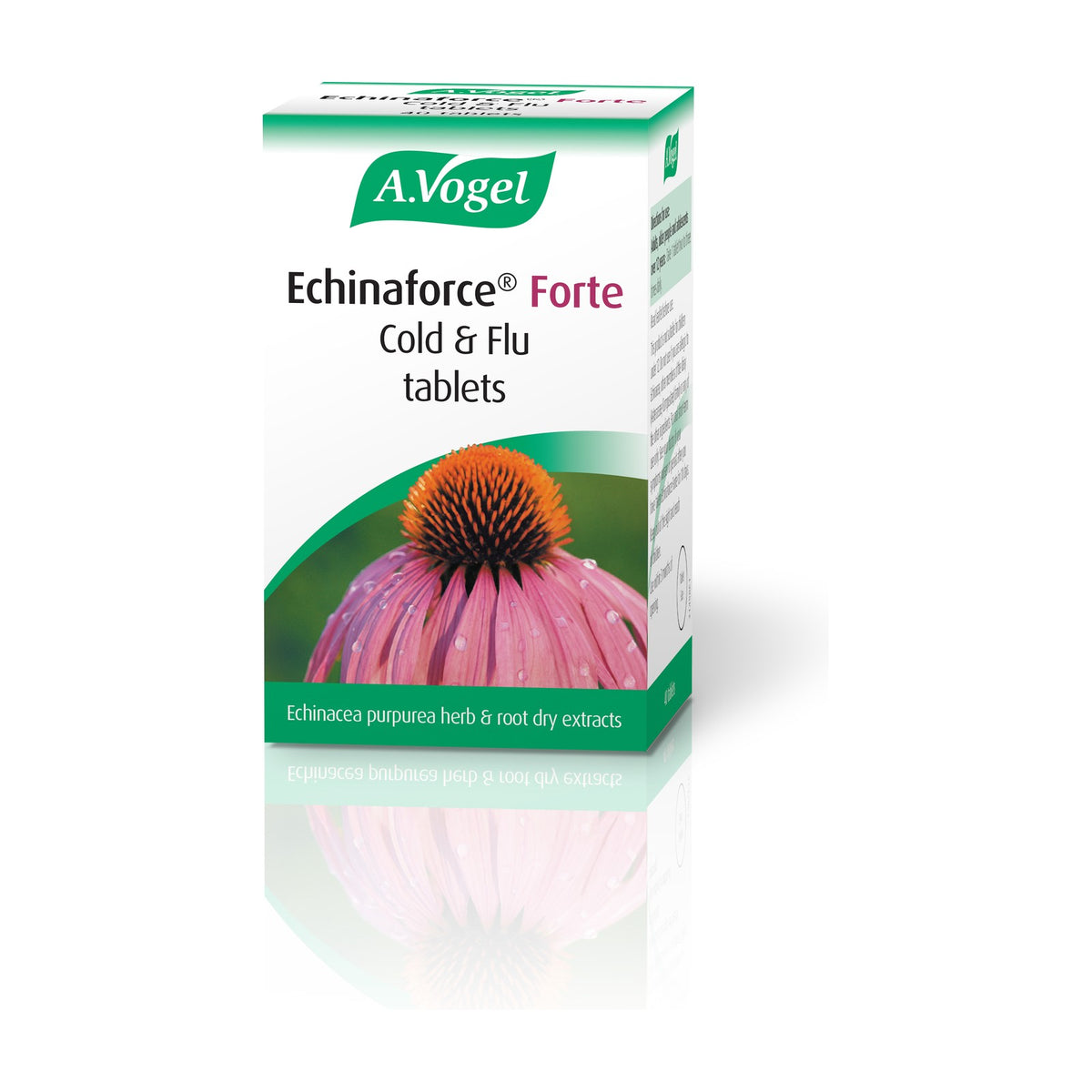 A.Vogel - Echinaforce Forte Cold & Flu Tablets (40 tabs) pack front