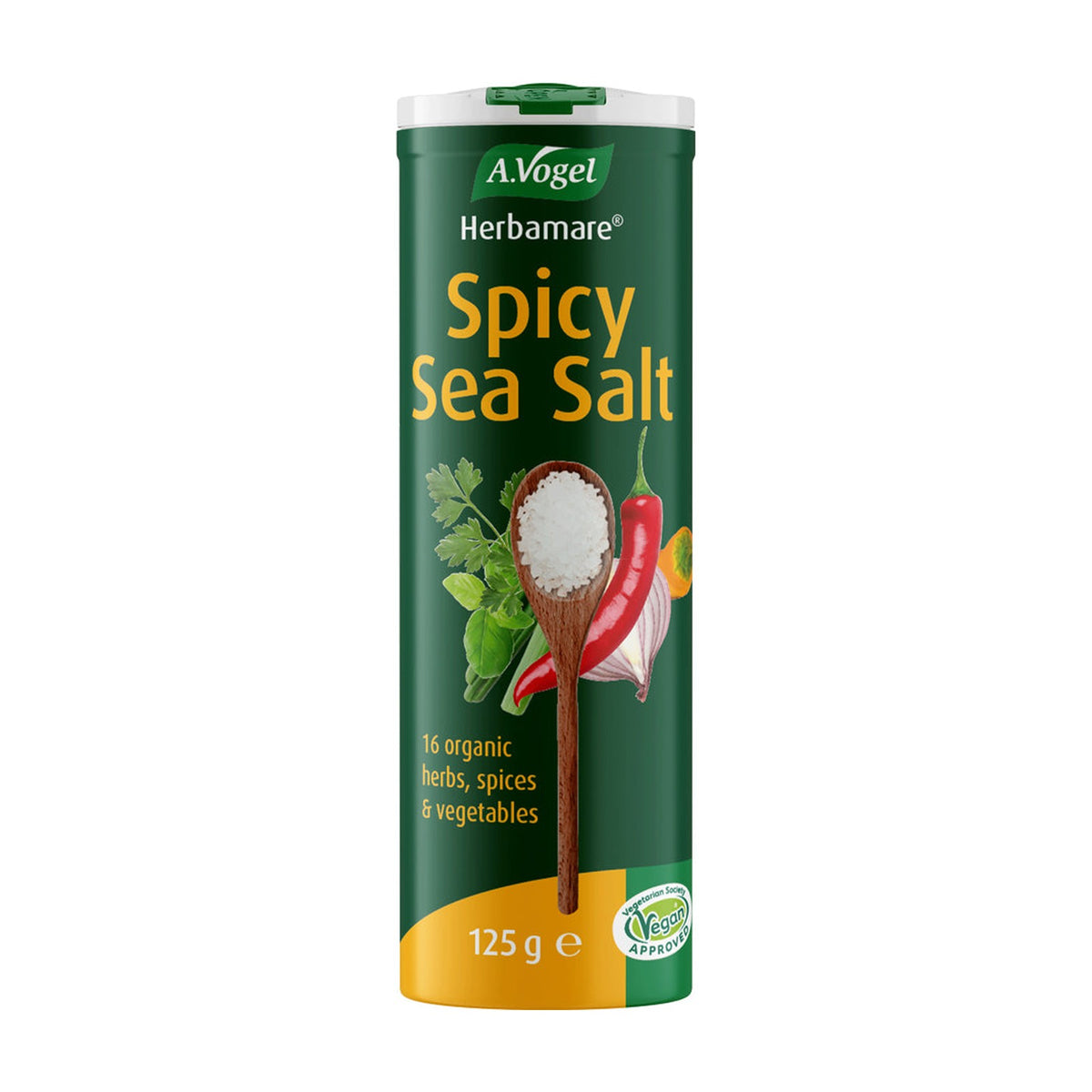 A.Vogel - Herbamare Spicy Sea Salt (125g) pack front