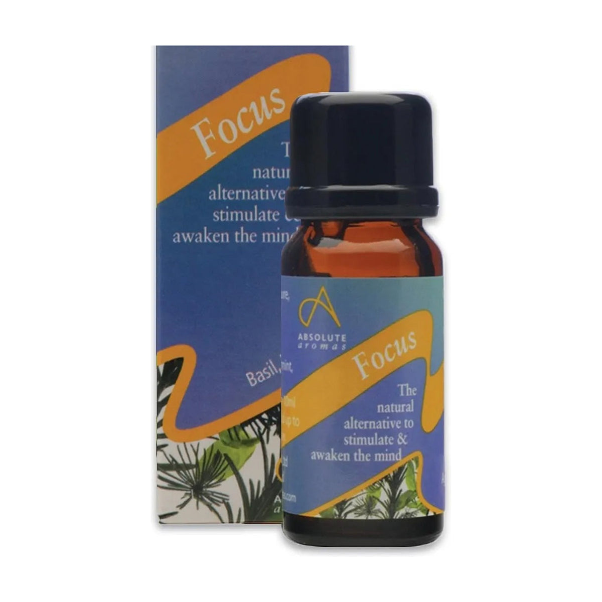Absolute Aromas Focus Essential Oil Blend (10ml) pack front