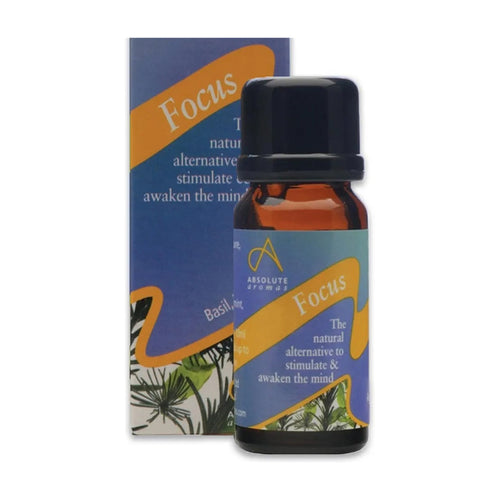 Absolute Aromas Focus Essential Oil Blend (10ml) pack front