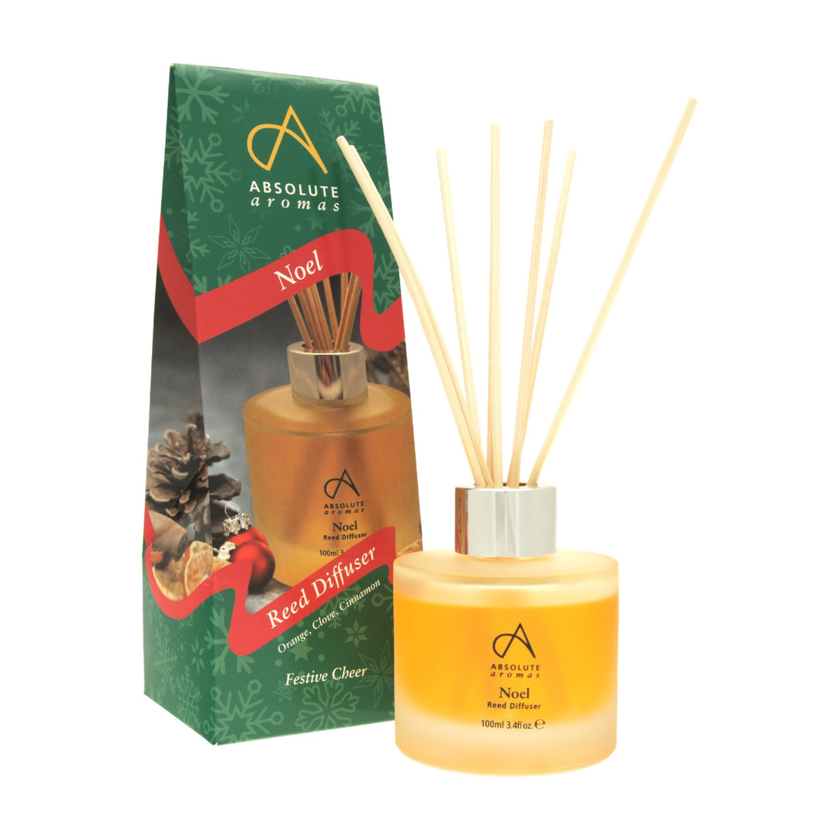 Absolute Aromas Noel Reed Diffuser (100ml) pack front