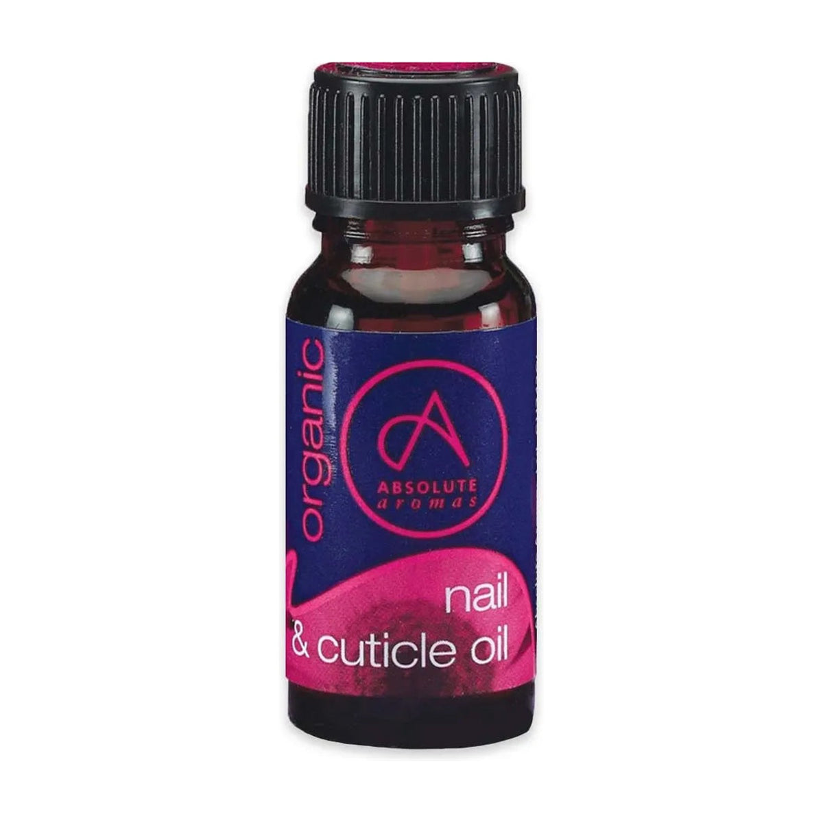 Absolute Aromas Organic Nail & Cuticle Oil (10ml) pack front