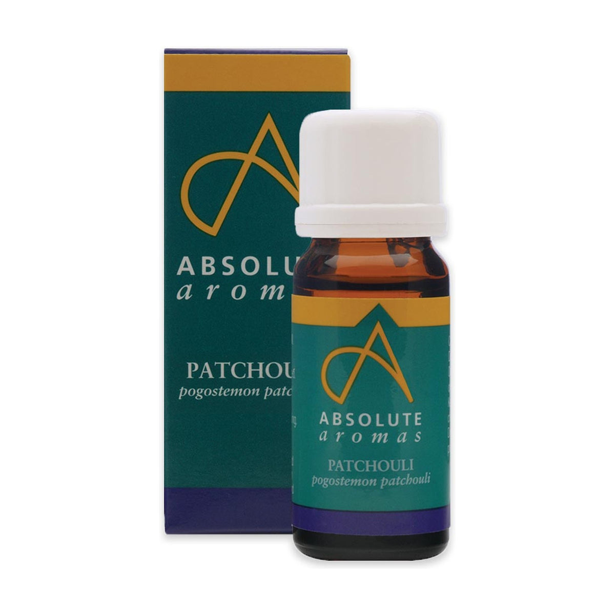 Absolute Aromas Patchouli Essential Oil (10ml) pack front