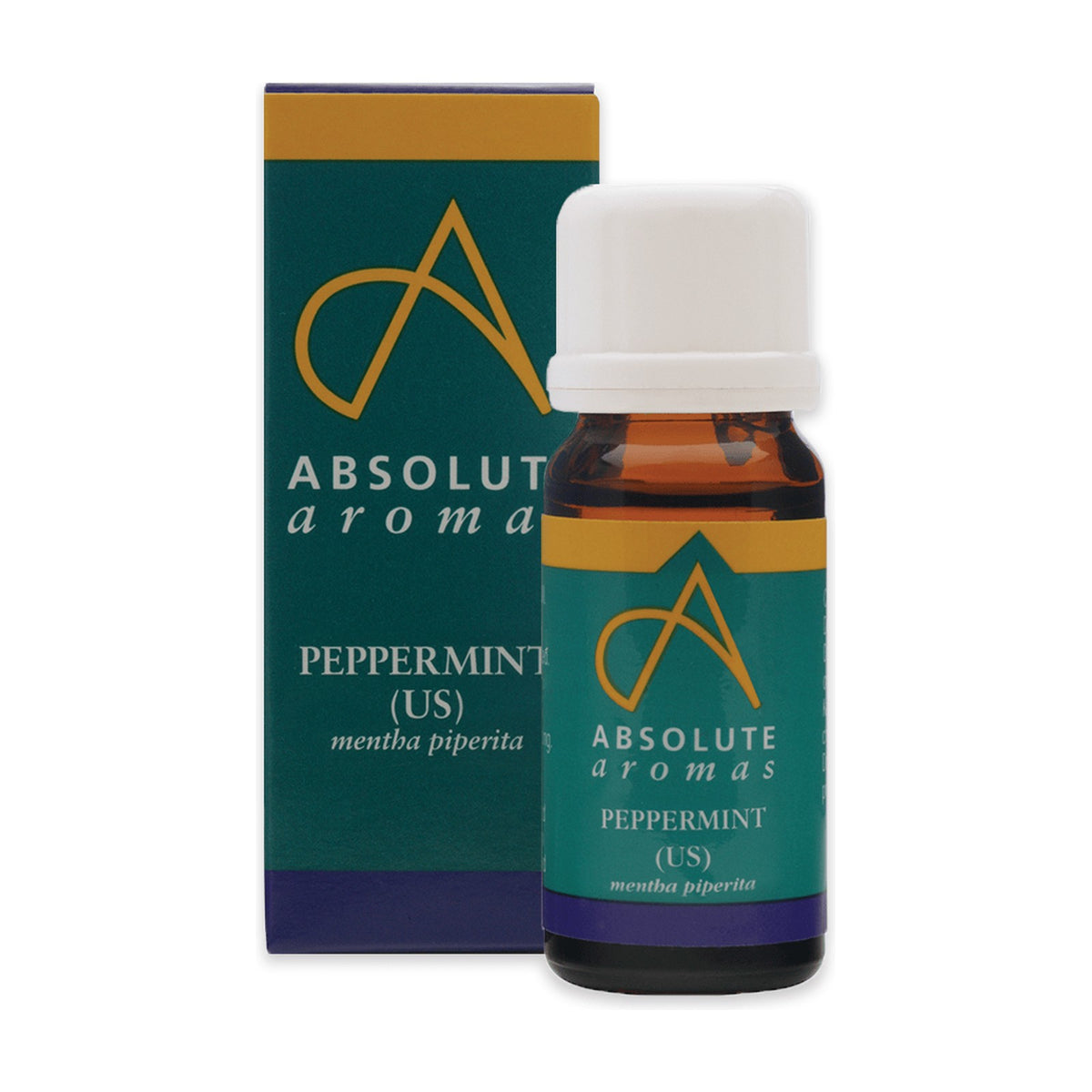 Absolute Aromas Peppermint US Essential Oil (10ml) pack front
