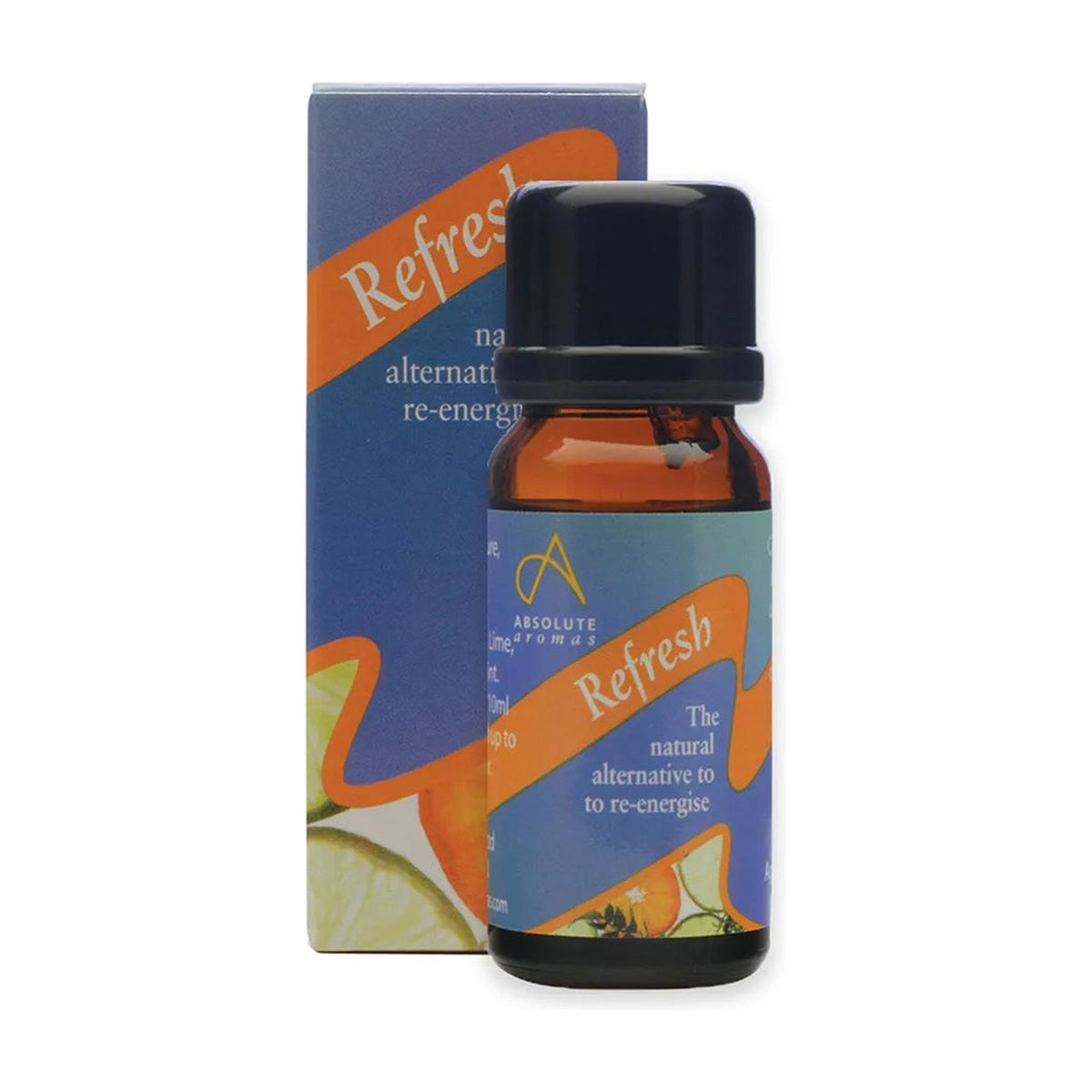 Absolute Aromas Refresh Essential Oil Blend (10ml) pack front