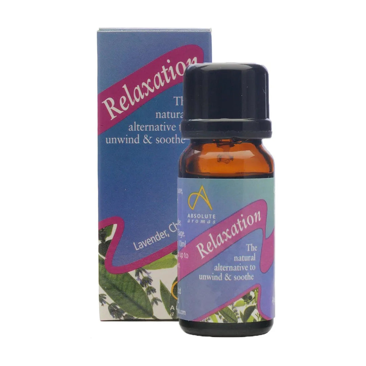 Absolute Aromas Relaxation Essential Oil Blend (10ml) pack front