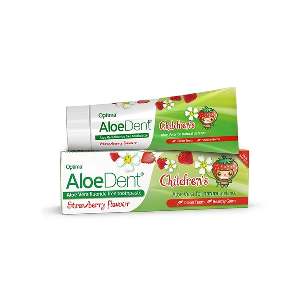 Aloe Dent — Children's Aloe Vera Fluoride Free Toothpaste (50ml)
