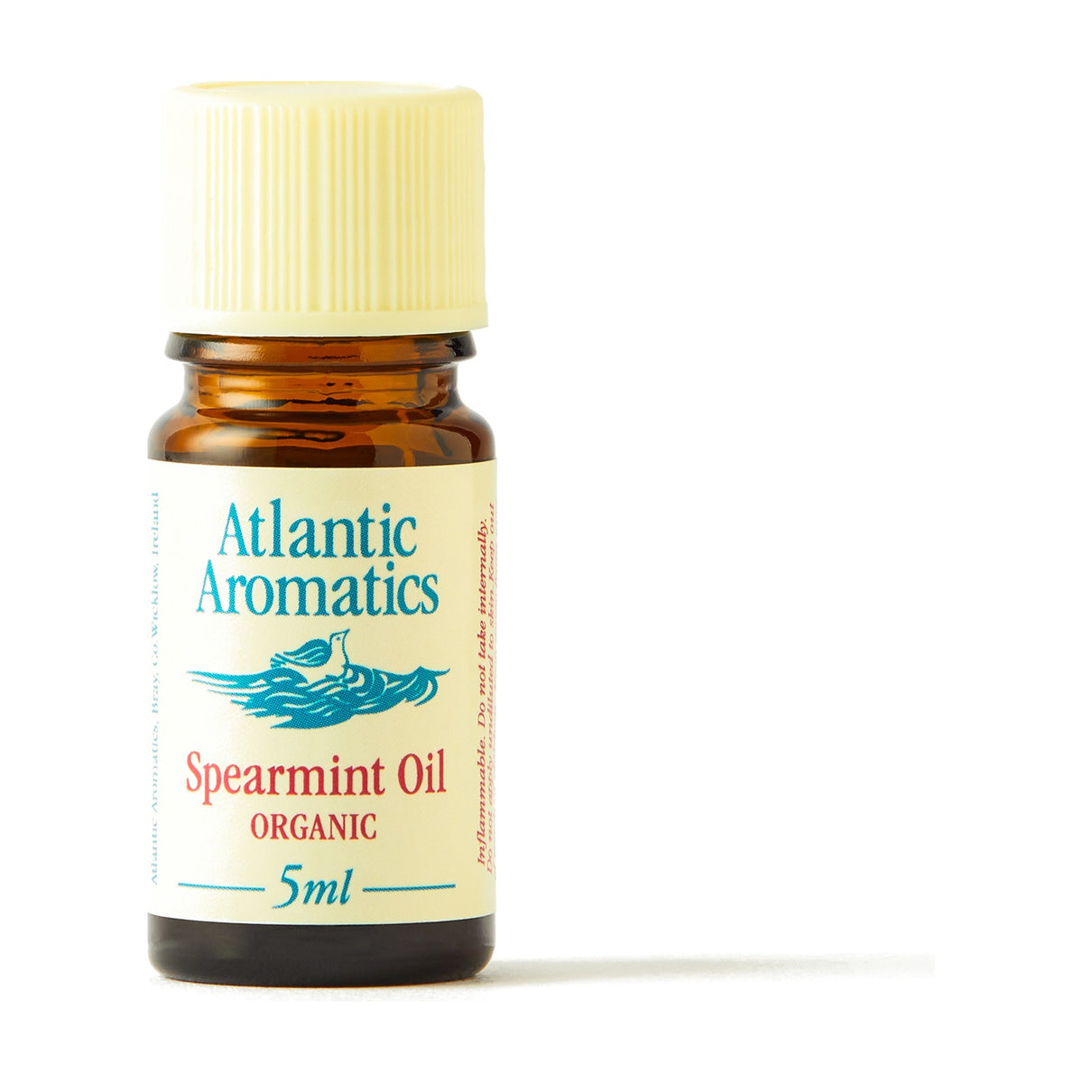 Atlantic Aromatics Organic Spearmint Oil (5ml) pack front