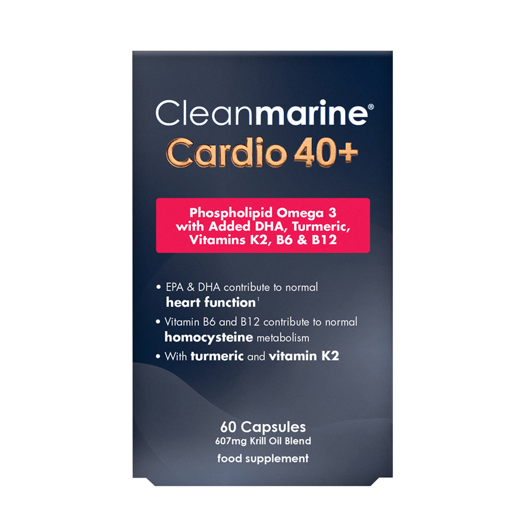 Cleanmarine - Cardio 40+ (60 caps) pack front
