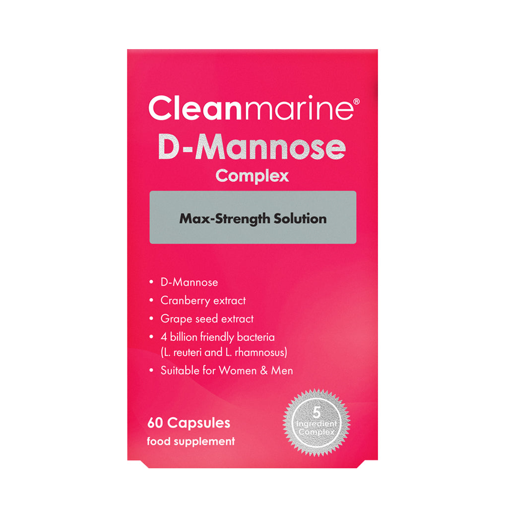 Cleanmarine - D-Mannose Complex (60 caps) pack front