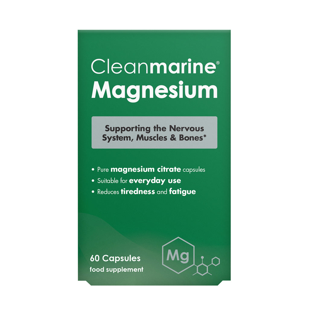 Cleanmarine - Magnesium 200mg (60 caps) pack front