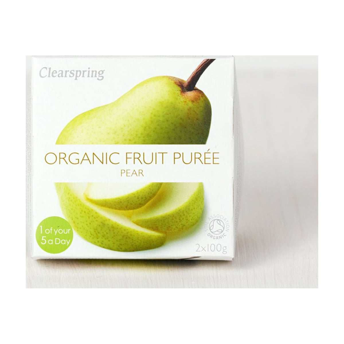 Clearspring — Organic Fruit Purée - Pear (2x100g)