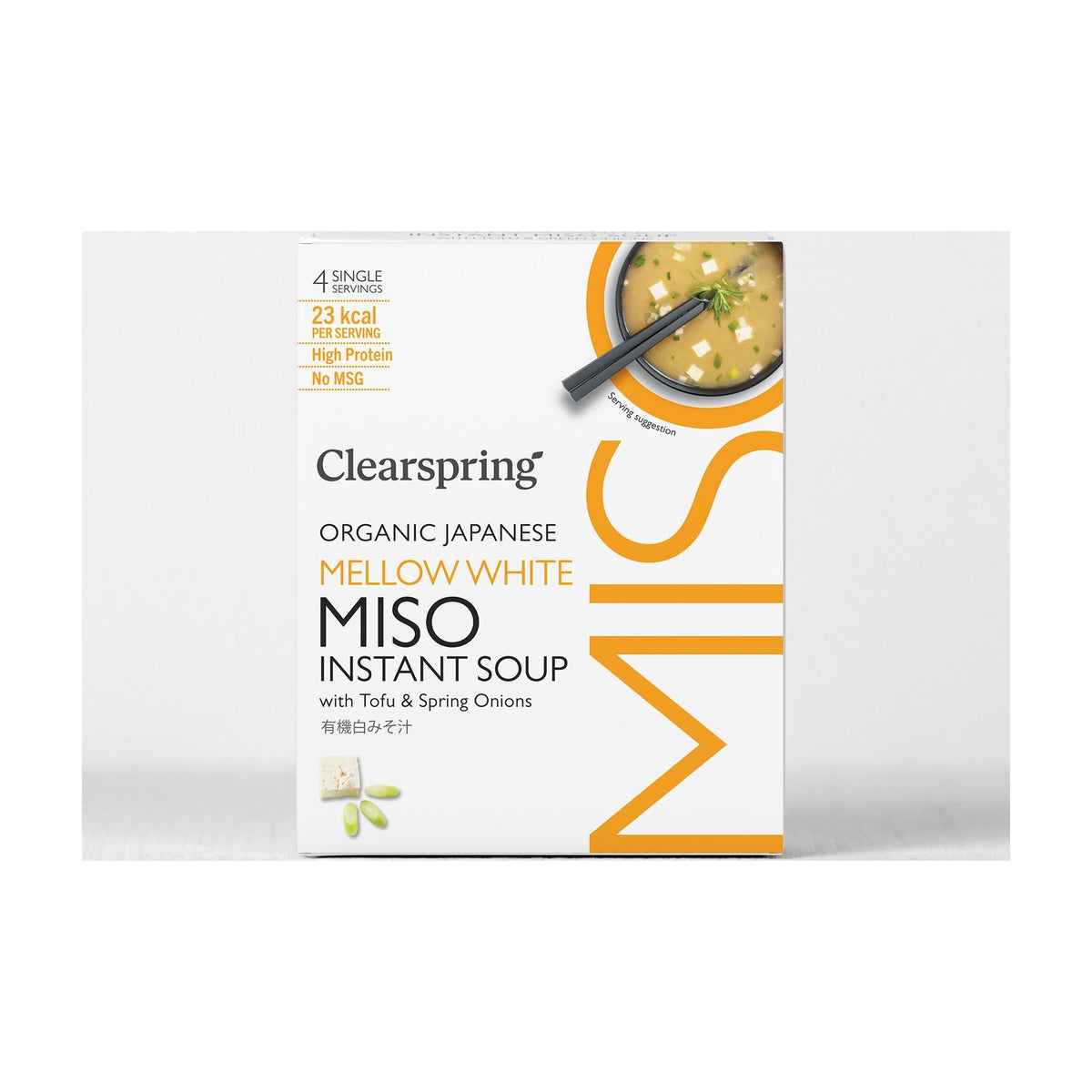 Clearspring — Organic Japanese Instant Miso Soup - Mellow White (4 x Servings)