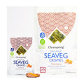 Clearspring — Organic Seaveg Crispies Multipack - Turmeric (Crispy Seaweed Thins) (5 x 4g)