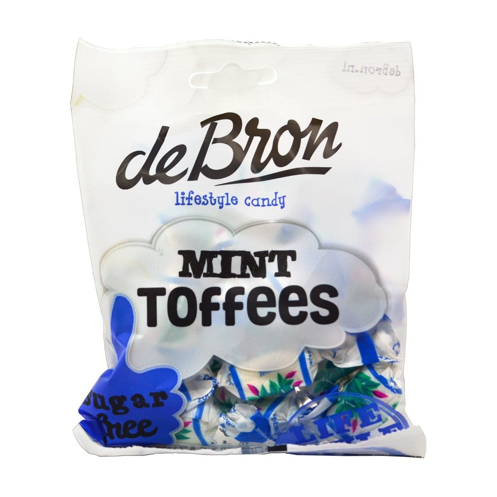De Bron Sugar Free Mint Toffees (90g)