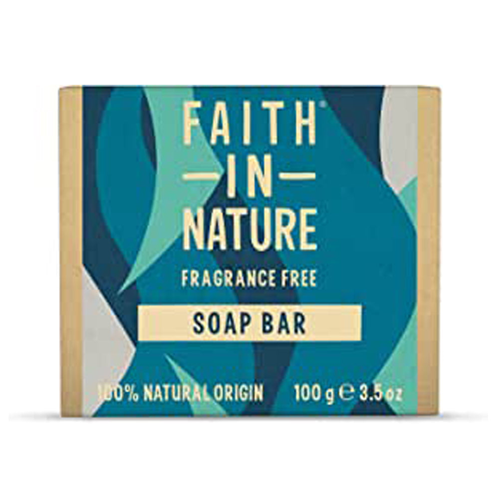 Faith In Nature Fragrance Free Soap Bar (100g)
