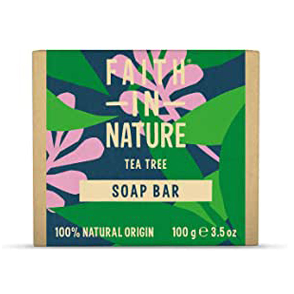 Faith In Nature Tea Tree Soap Bar (100g)