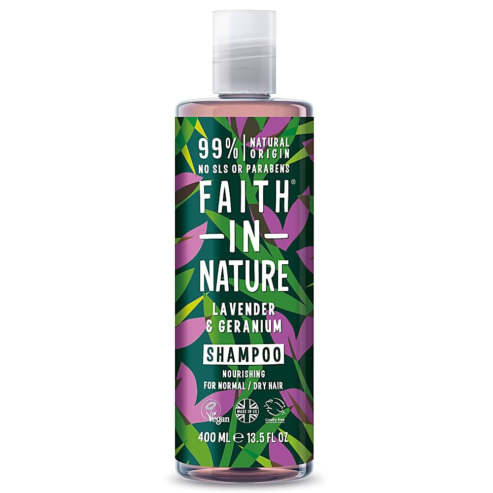 Faith In Nature Lavender & Geranium Shampoo (400ml)