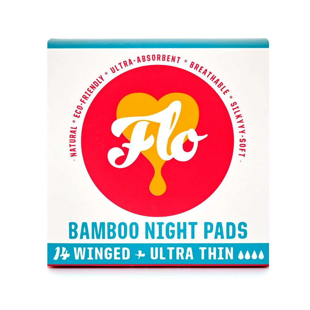 FLO — Bamboo Night Pads (14 pads)