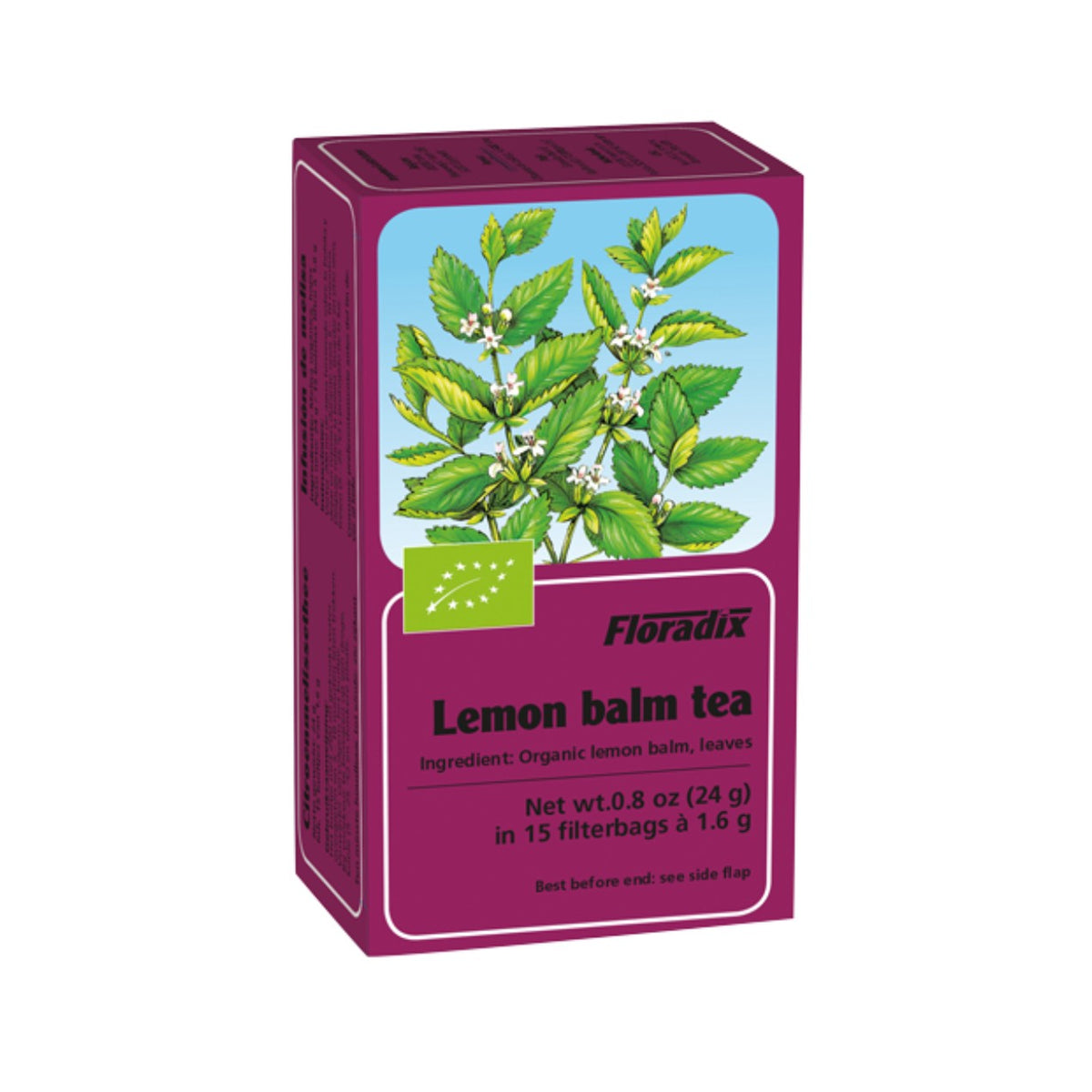 Salus Organic Lemon Balm Tea 15 Tea Bags