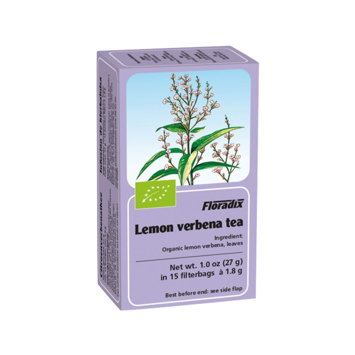 Salus Organic Lemon Verbena Tea 15 Tea Bags