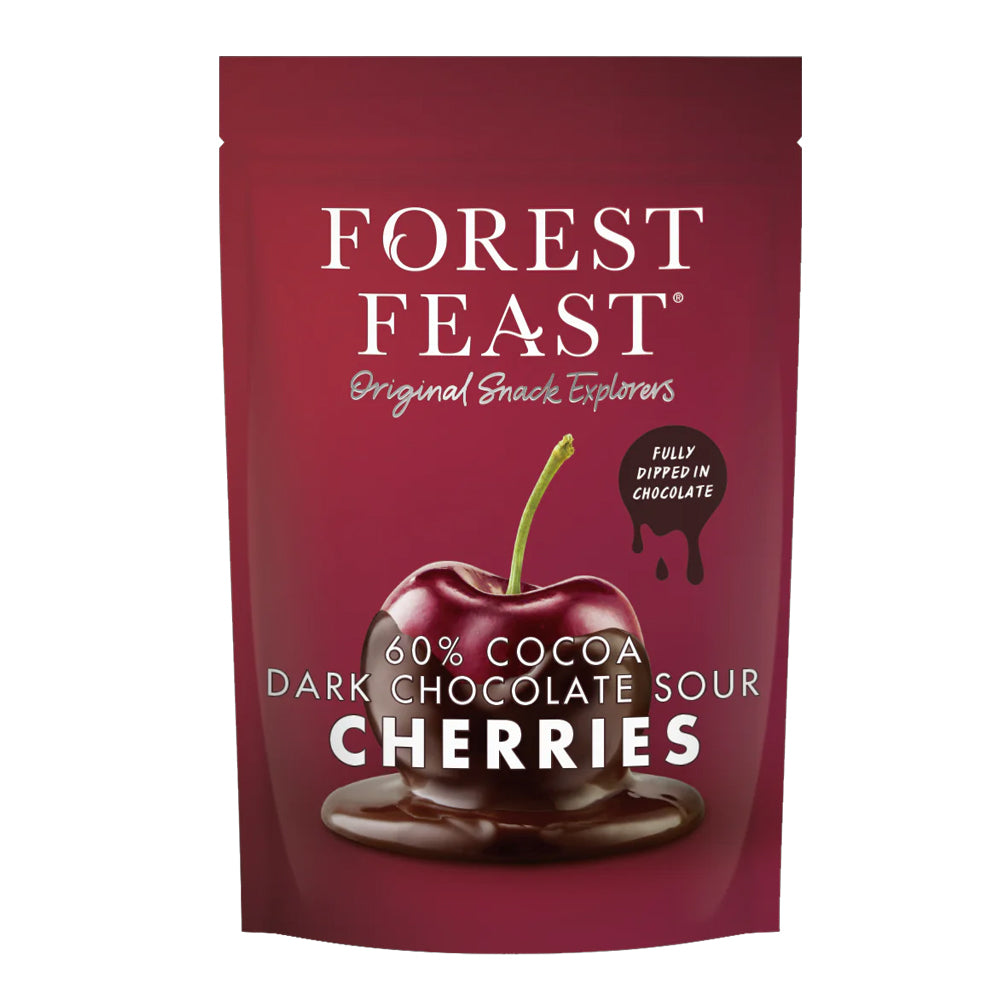 Forest Feast — Dark Chocolate Sour Cherries (120g)