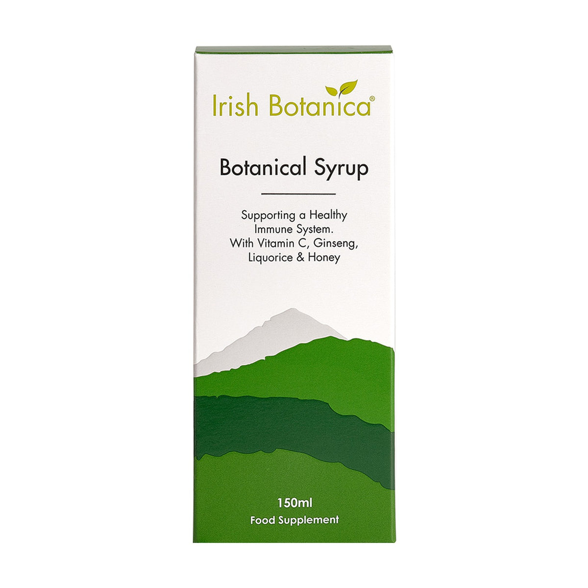 Irish Botanica Botanical Syrup 150ml pack