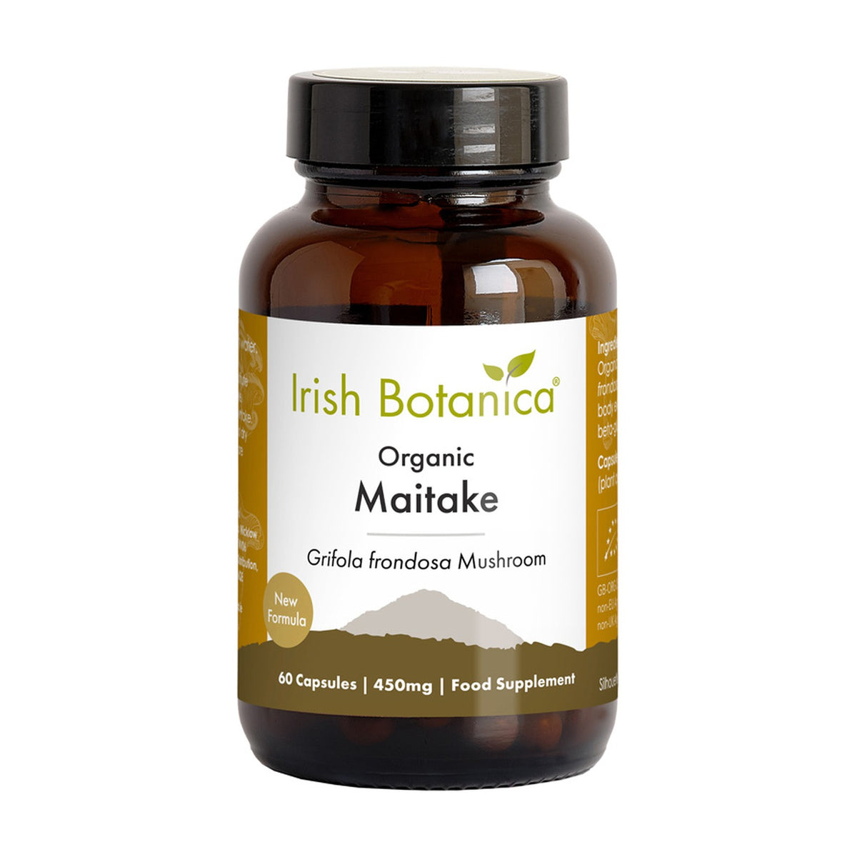Irish Botanica Organic Maitake Mushroom 60 caps pack