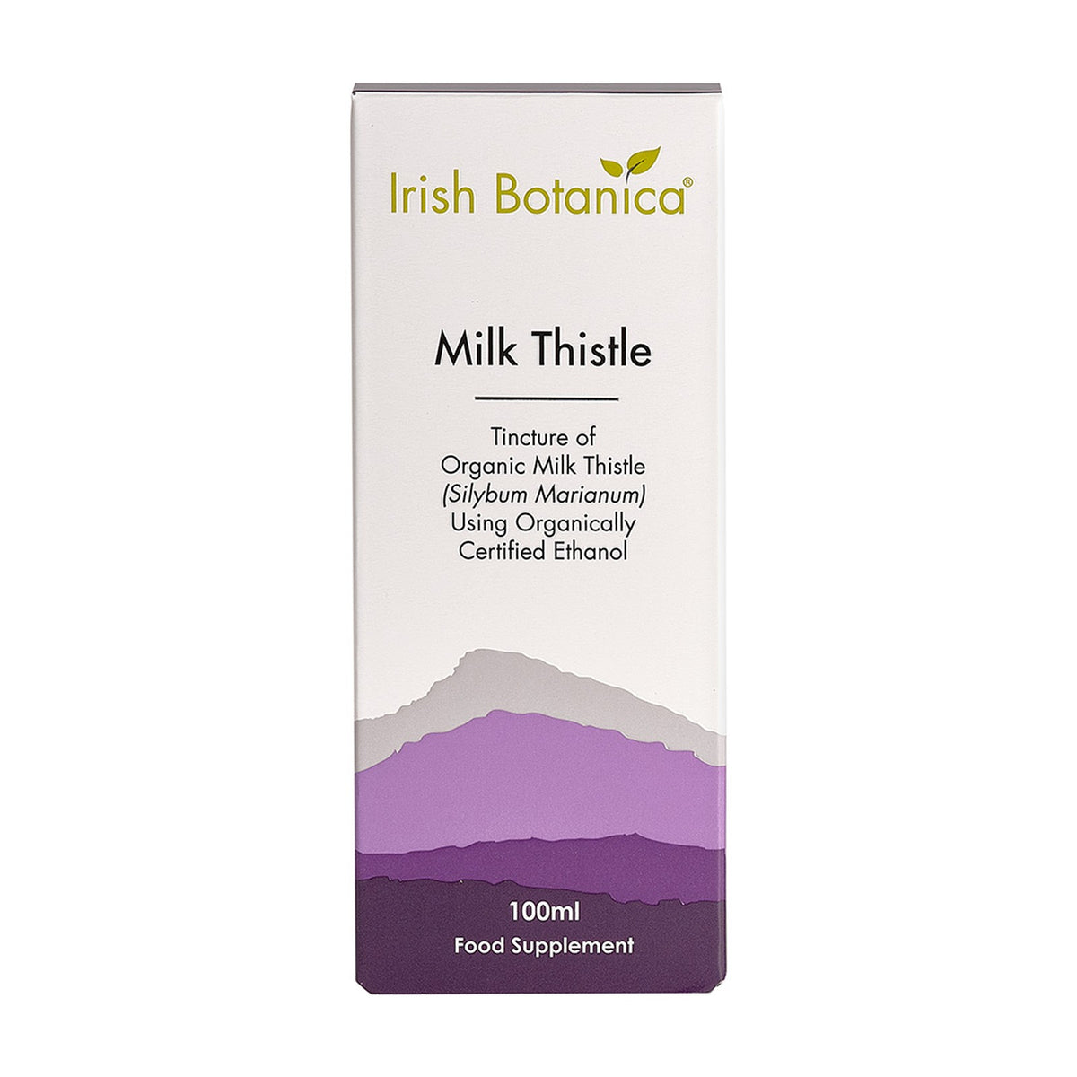 Irish Botanica Organic Milk Thistle 100ml pack