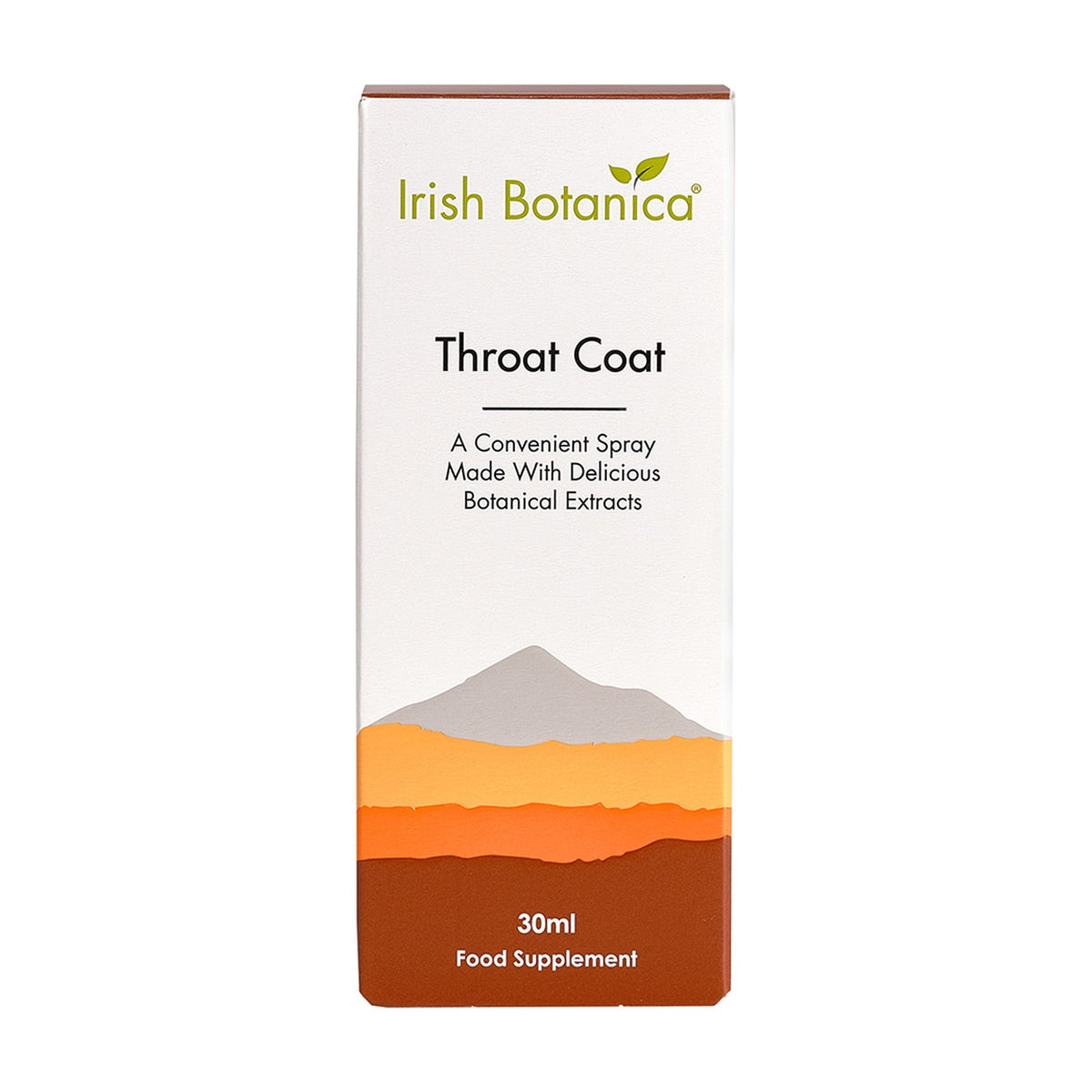 Irish Botanica Throat Coat Oral Spray 30ml pack