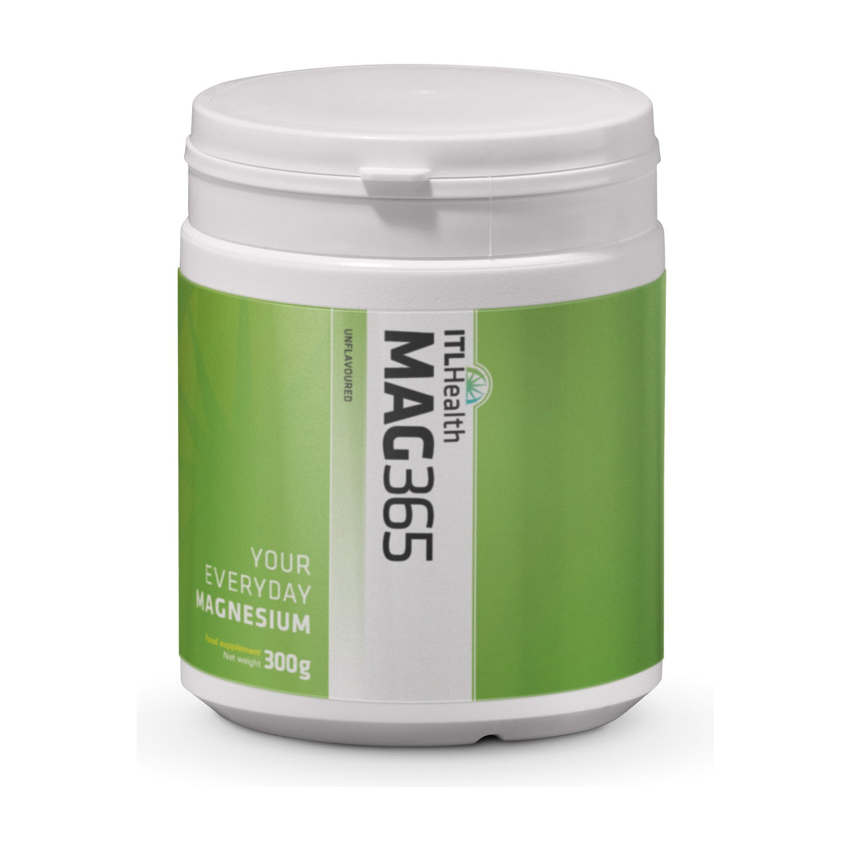 ITL Health MAG365 Magnesium Powder, Unflavoured (300g) pack