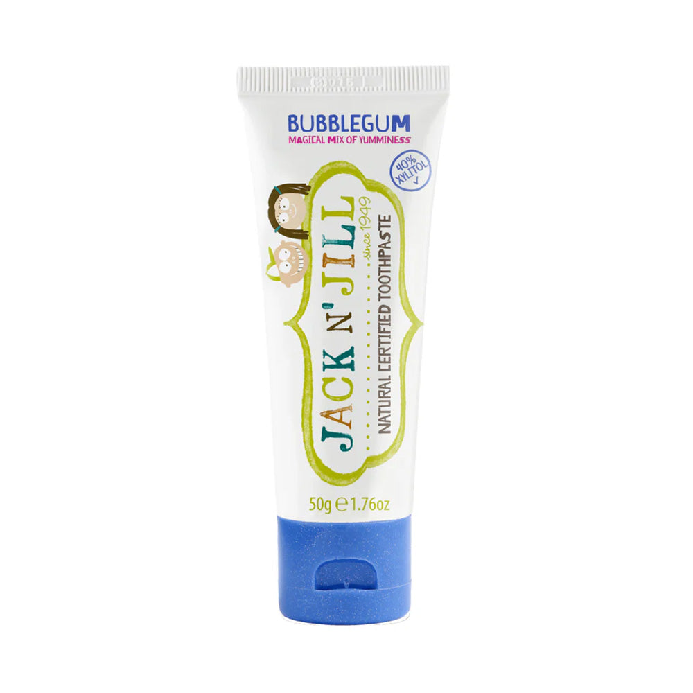 Jack N' Jill - Kids Bubblegum Toothpaste (50g) pack front