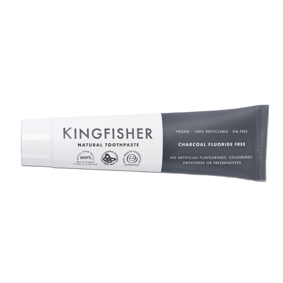 Kingfisher — Charcoal Fluoride Free Toothpaste (100ml)