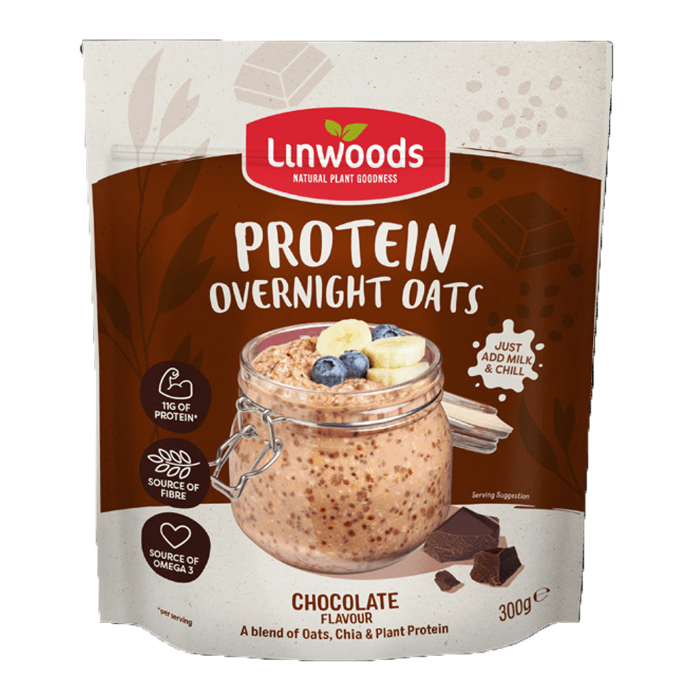 Linwoods — Chocolate Protein Overnight Oats (300g)