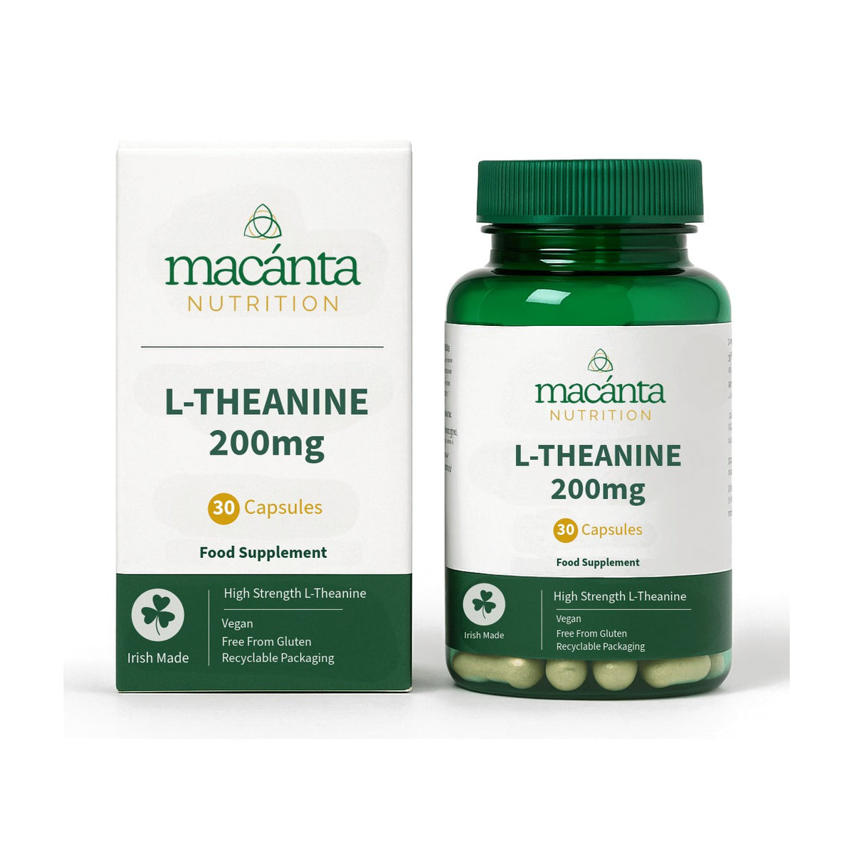 Macanta L-Theanine 200mg (30 caps) pack
