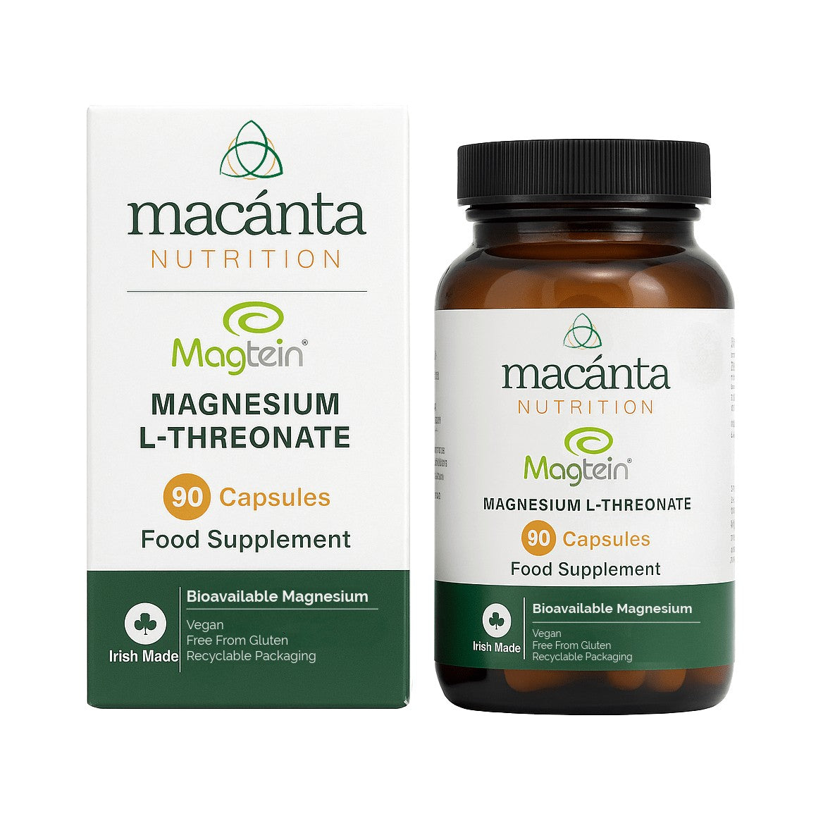 Macanta Magtein Magnesium L-Threonate (90 caps) pack