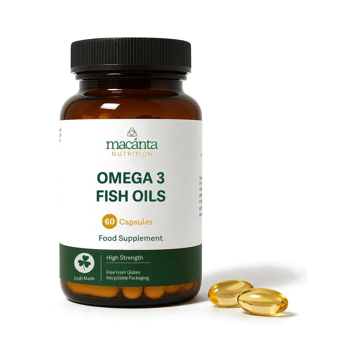 Macanta Omega-3 Fish Oil (60 caps) pack