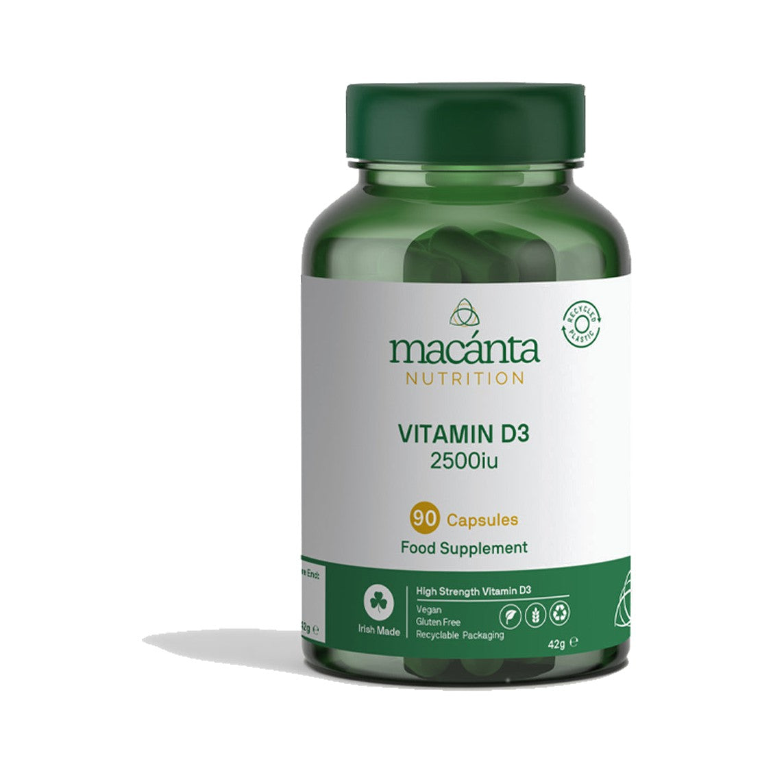 Macanta Vitamin D3 2500 IU (90 caps) pack